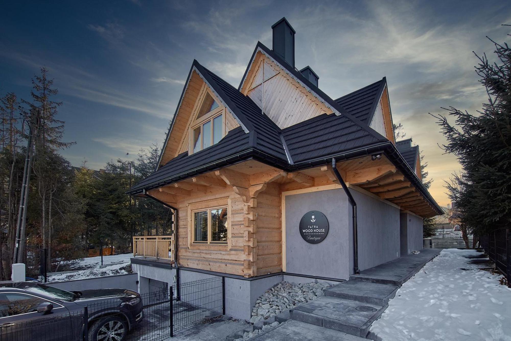 Tatra Wood House Boutique Villa Zakopane Exteriör bild